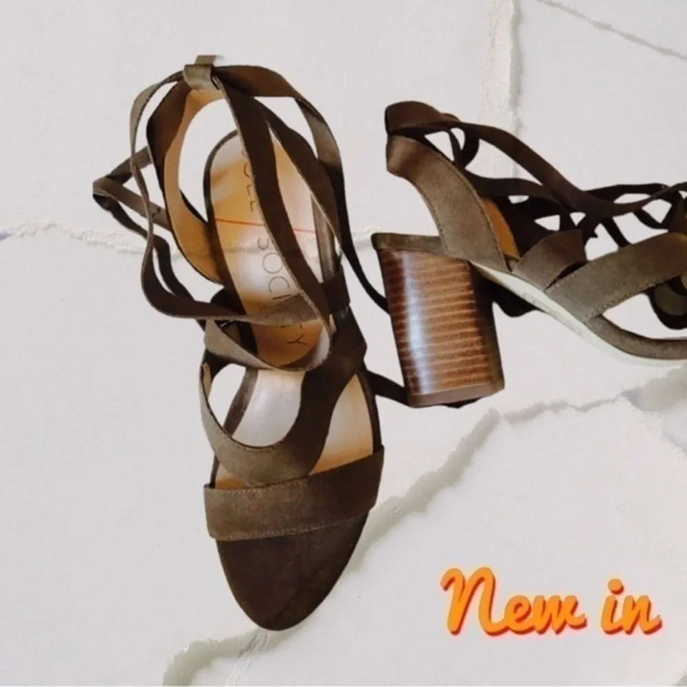 Sandal block heels